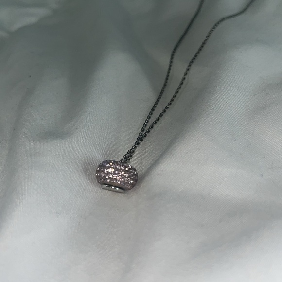 Sparkle Life Light Amethyst Charm & Necklace - Picture 4 of 4